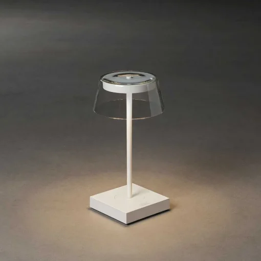 Lampe A Poser Konstsmide Scilla Led Blanc, 1 Lumiere