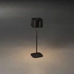 Lampe A Poser Konstsmide Nice Led Noir, 5 Lumieres