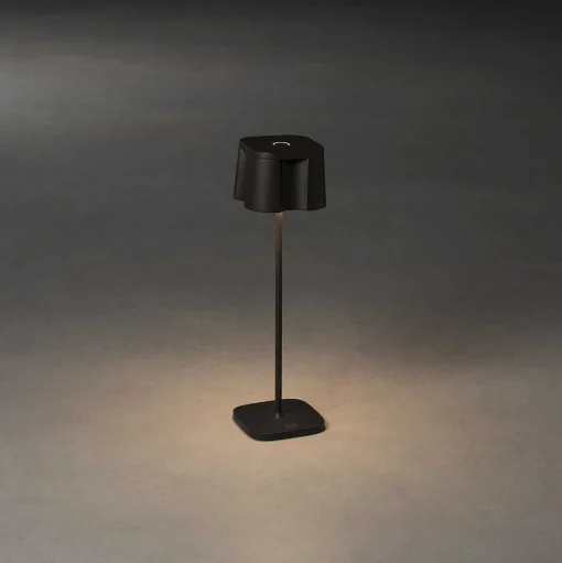 Lampe A Poser Konstsmide Nice Led Noir, 5 Lumieres