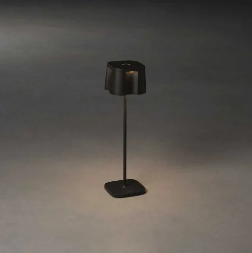 Lampe A Poser Konstsmide Nice Led Noir, 5 Lumieres