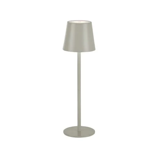 Lampe A Poser Leuchten Direkt Euria Led Gris, 1 Lumiere