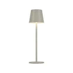 Lampe A Poser Leuchten Direkt Euria Led Gris, 1 Lumiere