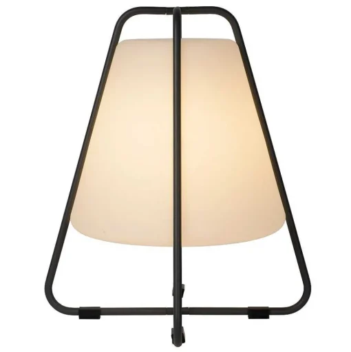 Lampe A Poser Lucide Pyramid Led Anthracite, 1 Lumiere