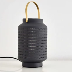 Lampe A Poser Nakajima Noir, Blanc, 1 Lumiere