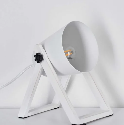 Lampe A Poser Novilly Blanc, 1 Lumiere