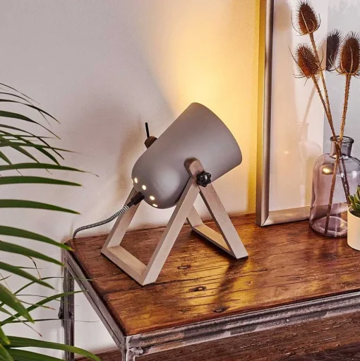 Lampe A Poser Novilly Bois Clair, 1 Lumiere