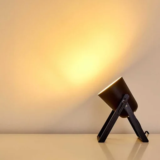 Lampe A Poser Novilly Noir, 1 Lumiere