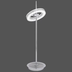Lampe A Poser Paul Neuhaus Q-Amy Led Acier Inoxydable, 2 Lumieres, Telecommandes