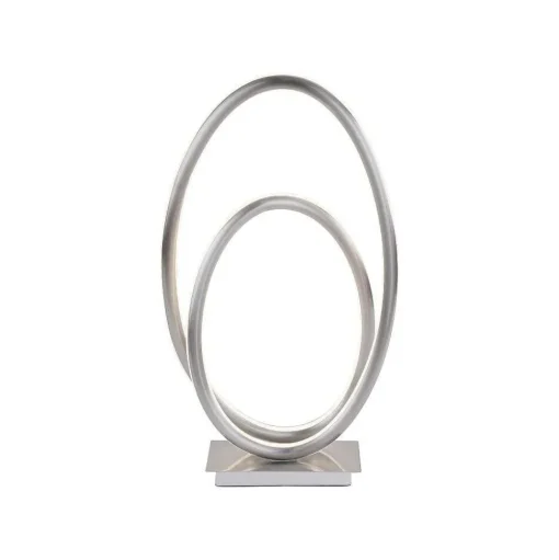 Lampe A Poser Paul Neuhaus Q-Nevio Led Nickel Mat, 1 Lumiere, Telecommandes