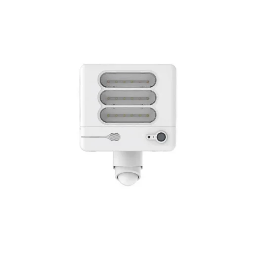 Lampe Avec Camera Lutec Esa Led Blanc, 1 Lumiere, Detecteur De Mouvement