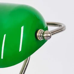 Lampe De Banquier Havsta Vieux Laiton, 1 Lumiere