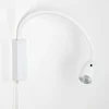Lampe De Chevet Alsea Led Blanc, 1 Lumiere, Detecteur De Mouvement