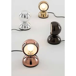 Lampe De Table Artemide Eclisse Noir, 1 Lumiere