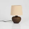 Lampe De Table Exchange Brun, 1 Lumiere
