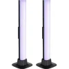 Lampe De Table Globo Polliver Led Noir, 1 Lumiere, Changeur De Couleurs