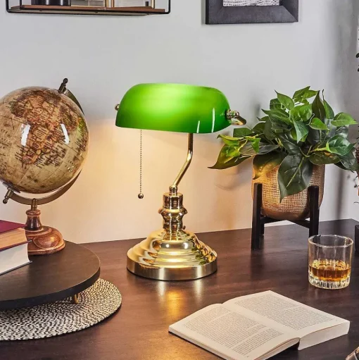 Lampe De Table Havsta Laiton, 1 Lumiere