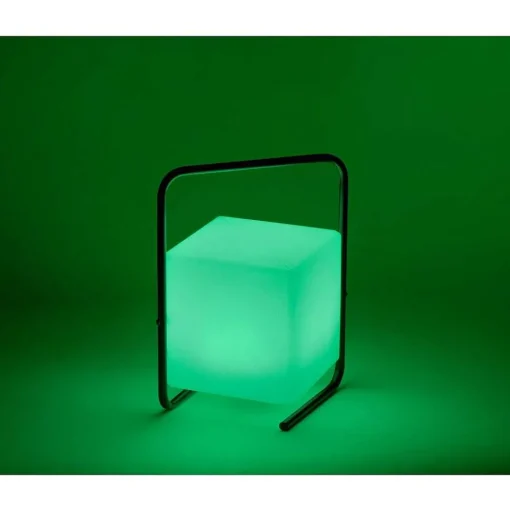 Lampe De Table Leuchten Direkt Keno Led Noir, 1 Lumiere, Telecommandes, Changeur De Couleurs