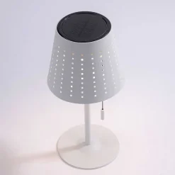 Lampe De Table Leuchten-Direkt Mandy Led Blanc, 1 Lumiere