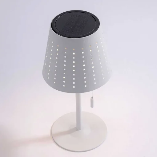 Lampe De Table Leuchten-Direkt Mandy Led Blanc, 1 Lumiere
