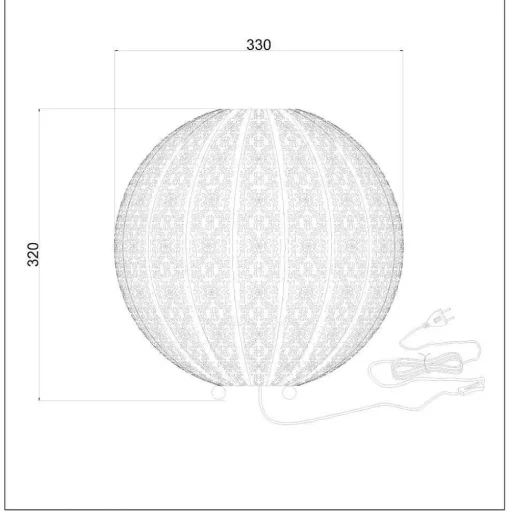 Lampe De Table Lucide Tahar Noir, 1 Lumiere