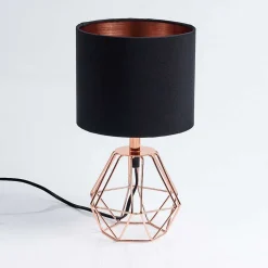Lampe De Table Marang Cuivre, 1 Lumiere