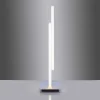 Lampe De Table Paul Neuhaus Q-Tower Led Aluminium, 2 Lumieres, Telecommandes