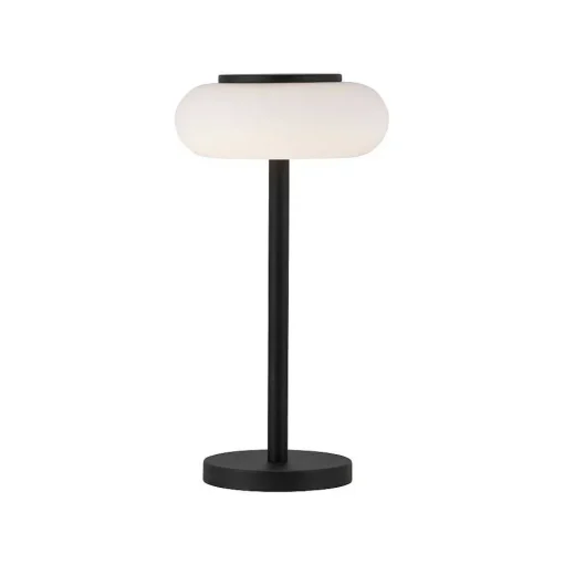 Lampe De Table Paul Neuhaus Q-Etienne Led Noir, 1 Lumiere, Telecommandes