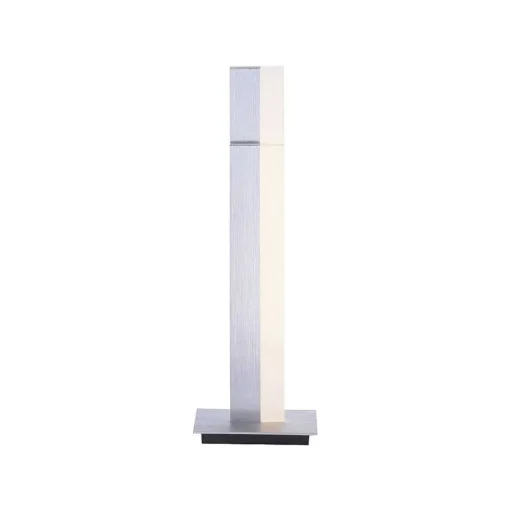 Lampe De Table Paul Neuhaus Q-Tower Led Aluminium, 2 Lumieres, Telecommandes