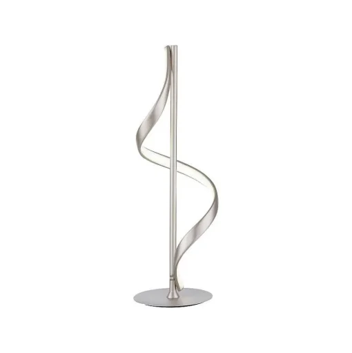 Lampe De Table Paul Neuhaus Qswing Led Argente, 1 Lumiere, Telecommandes