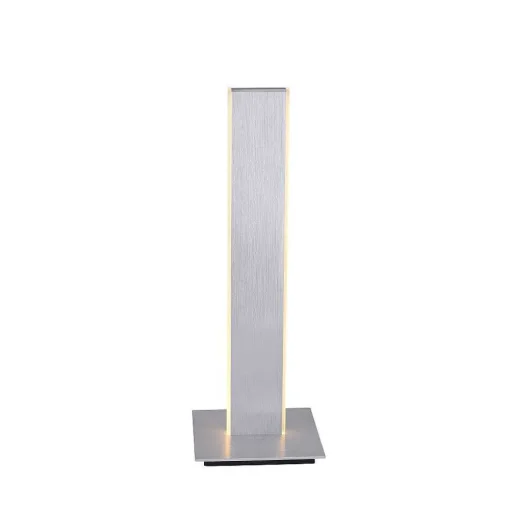 Lampe De Table Paul-Neuhaus Q-Adriana Led Aluminium, 2 Lumieres, Telecommandes