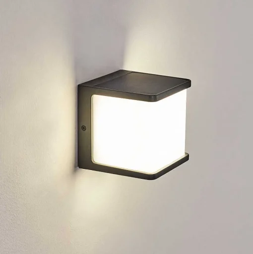 Lampe Solaires Burseryd Led Anthracite, 1 Lumiere, Detecteur De Mouvement