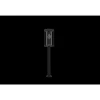 Lampe Solaires Lutec Flair Led Noir, 1 Lumiere