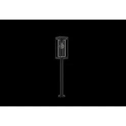 Lampe Solaires Lutec Flair Led Noir, 1 Lumiere