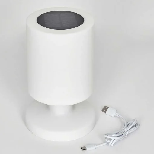Lampe Solaires Pontaut Led Blanc, 1 Lumiere
