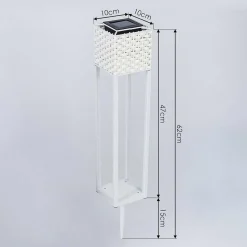 Lampe Solaires Quarrata Led Blanc, 1 Lumiere