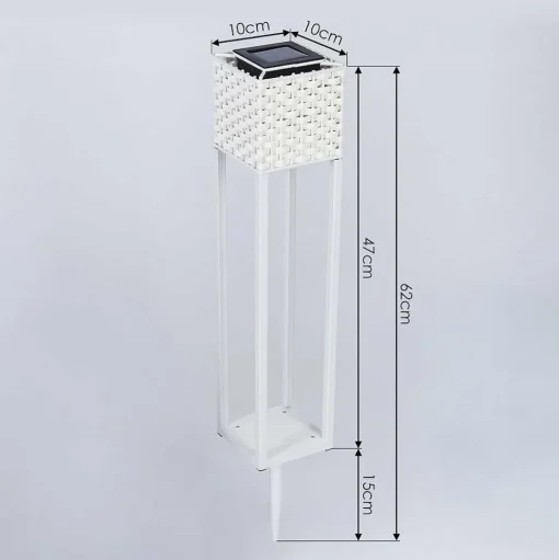Lampe Solaires Quarrata Led Blanc, 1 Lumiere