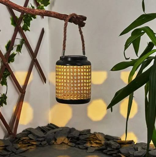 Lampe Solaires Sessivi Led Brun, Noir, 1 Lumiere