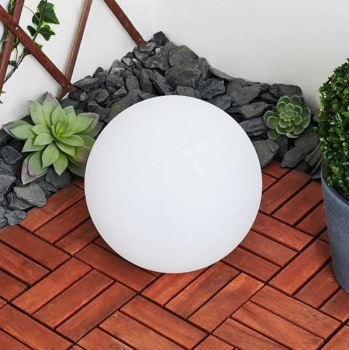 Lampe Solaires Ykullen Led Noir, 1 Lumiere, Telecommandes, Changeur De Couleurs