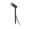 Lampe Sur Piquet Faro Barcelona Seth Noir, 1 Lumiere