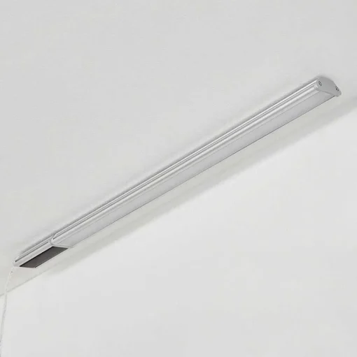 Lampes Pour Bandeaux Raivo Led Noir, Argente, 1 Lumiere, Telecommandes, Changeur De Couleurs