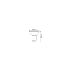 Led Gu10 5 Watt 320 Lumen 2200 Kelvin Lucide