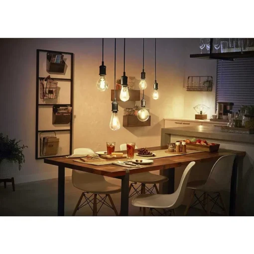 Led White Filament Globe E27 7 Watt 2100 Kelvin 600 Lumen Philips Hue