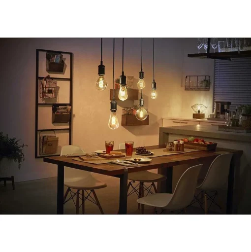 Led White Filament Globe E27 7 Watt 2100 Kelvin 600 Lumen Philips Hue