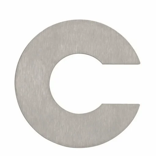 Lettre C Albert 932 Acier Inoxydable