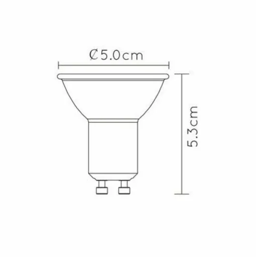 Lucide Led Gu101 X 5 Watt 22003000 Kelvin 320 Lumen
