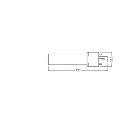 Osram Dulux G23 3,5 Watt 3000 Kelvin 360 Lumen