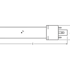 Osram Dulux G23 3,5 Watt 4000 Kelvin 400 Lumen