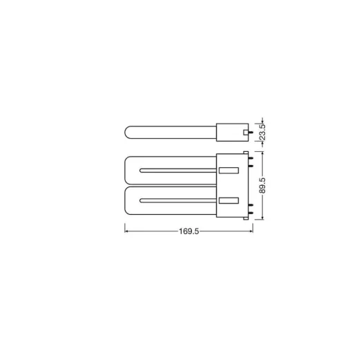 Osram Dulux 2G10 12 Watt 4000 Kelvin 1500 Lumen
