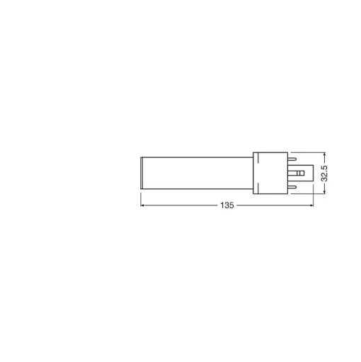 Osram Dulux G23 3,5 Watt 4000 Kelvin 400 Lumen