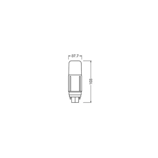Osram Dulux G24D 5,5 Watt 4000 Kelvin 700 Lumen